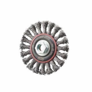 Norton Standard Twist Knot Wire Wheel Brushes with Arbor Hole
